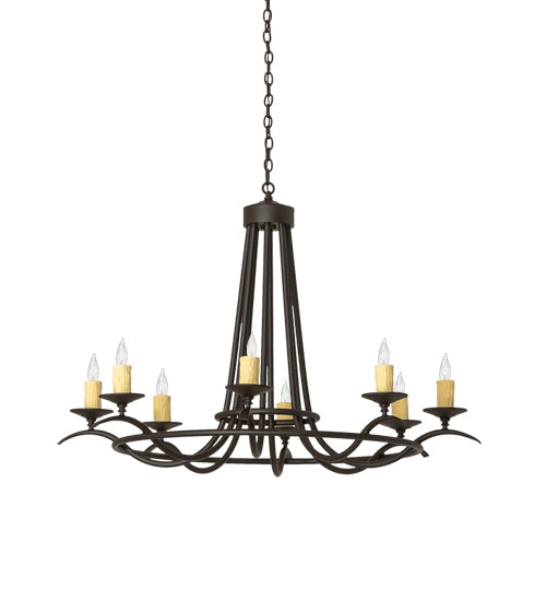 Meyda Tiffany Octavia 250352 Chandelier Light - Oil Rubbed Bronze