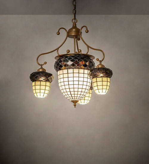 Meyda Tiffany Acorn 250424 Chandelier Light -