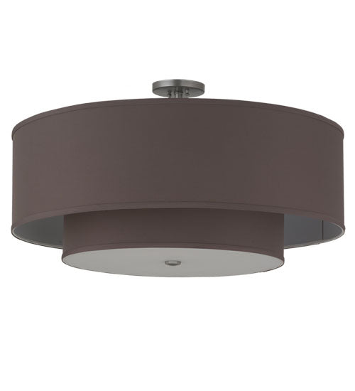 Meyda Tiffany Cilindro 250714 Ceiling Light - Nickel