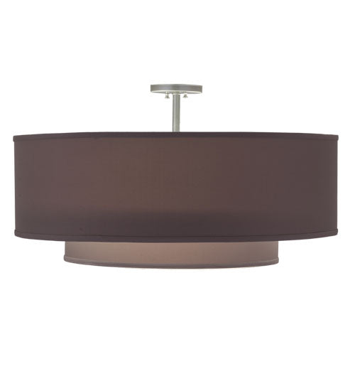 Meyda Tiffany Cilindro 250714 Ceiling Light - Nickel