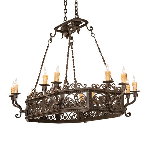 Meyda Tiffany Conques 250747 Pendant Light - Oil Rubbed Bronze