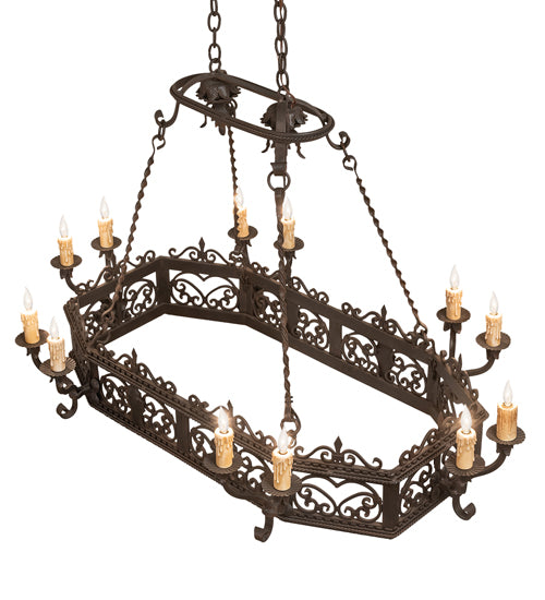 Meyda Tiffany Conques 250747 Pendant Light - Oil Rubbed Bronze