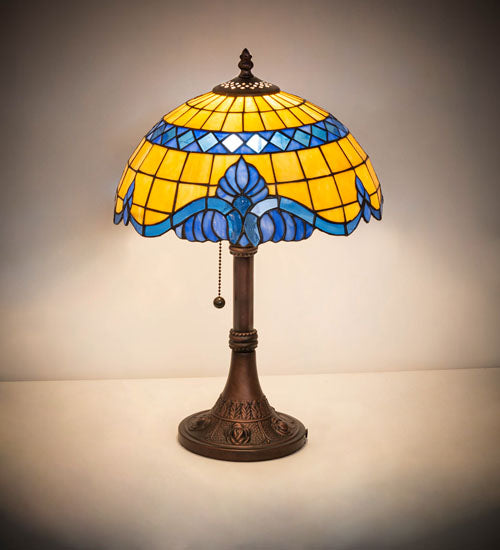 Meyda Tiffany Lighting 251094 Baroque One Light Accent Lamp Lamp Bronze / Dark