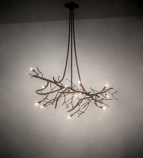 Meyda Tiffany Winter Solstice 251130 Chandelier Light - Bronze