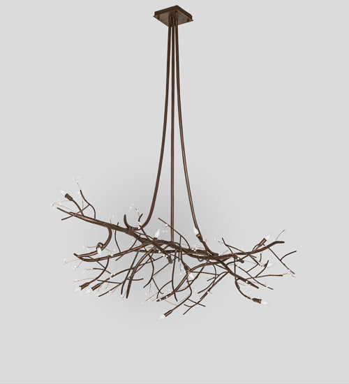Meyda Tiffany Winter Solstice 251130 Chandelier Light - Bronze