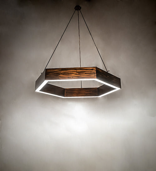 Meyda Tiffany Jefferson 251310 Pendant Light - Vintage Copper