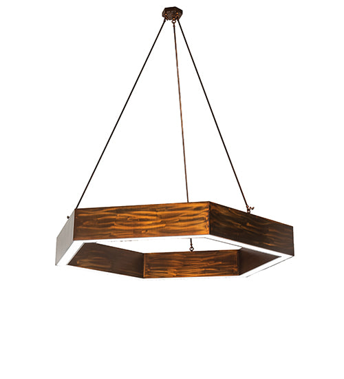 Meyda Tiffany Jefferson 251310 Pendant Light - Vintage Copper