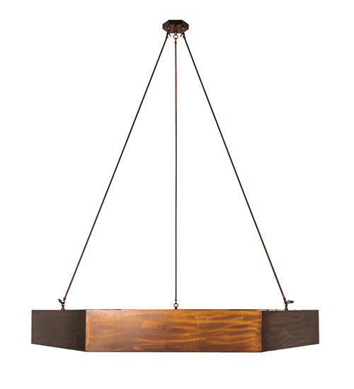 Meyda Tiffany Jefferson 251310 Pendant Light - Vintage Copper