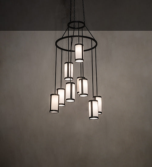 Meyda Tiffany Cartier 251320 Chandelier Light - Wrought Iron