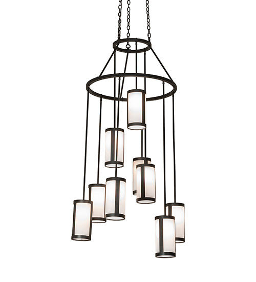 Meyda Tiffany Cartier 251320 Chandelier Light - Wrought Iron