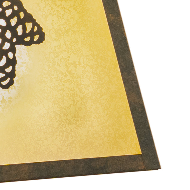 Vaxcel Lighting OW50513OA Whitebark One Light Outdoor Wall Mount Outdoor Bronze / Dark