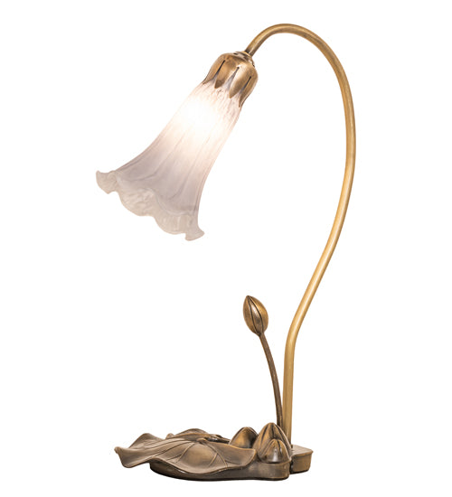 Meyda Tiffany Lighting 251565 Gray One Light Mini Lamp Lamp Copper/Antique/Verde