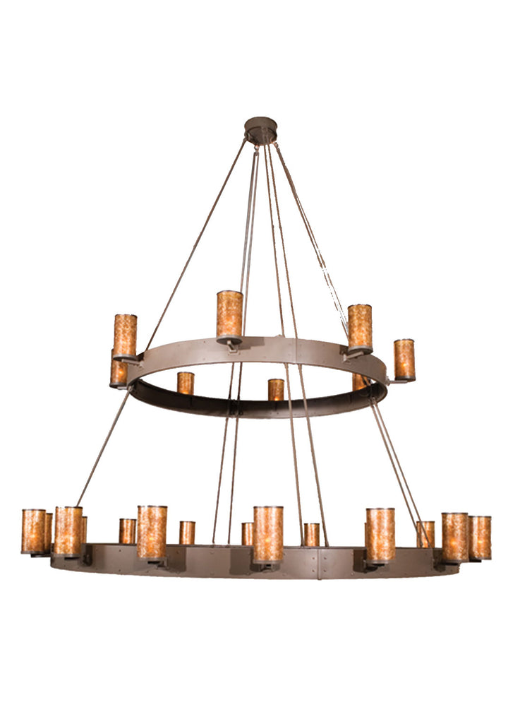 Meyda Tiffany Chappell 100641 Chandelier Light - Timeless Bronze