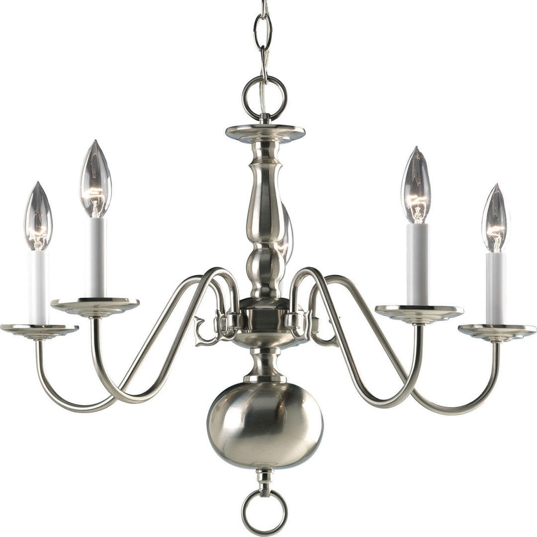 Progress Americana P4355-09 Chandelier Light - Brushed Nickel