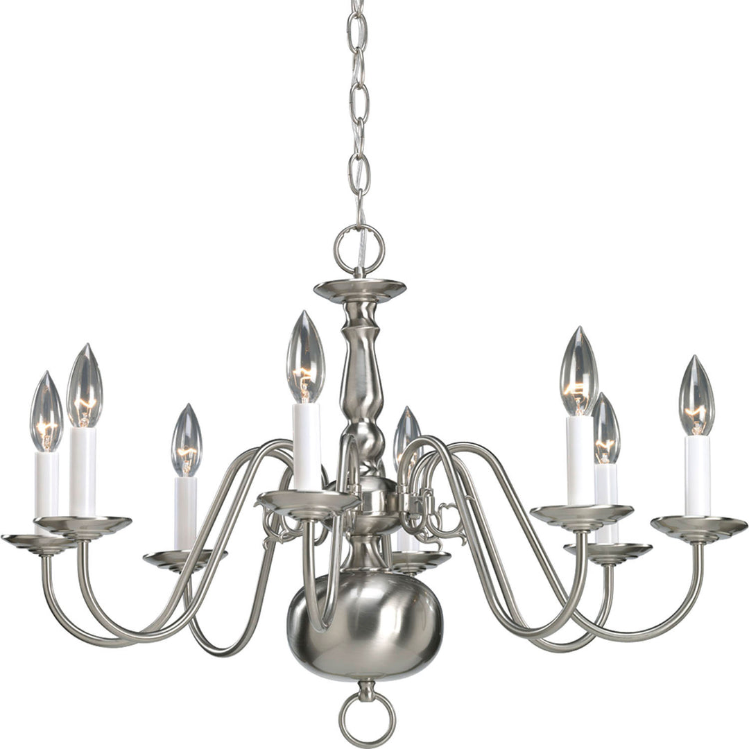 Progress Americana P4357-09 Chandelier Light - Brushed Nickel