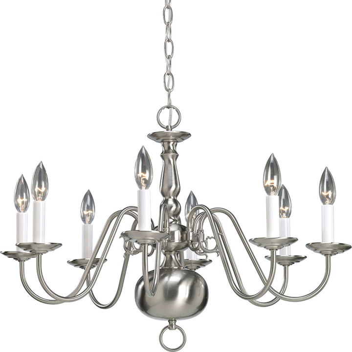 Progress Americana P4357-09 Chandelier Light - Brushed Nickel