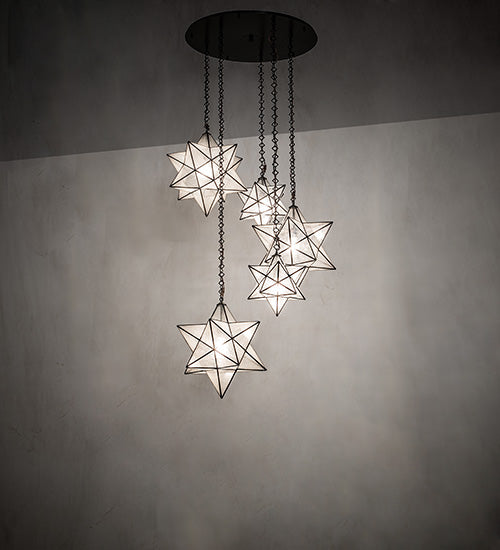 Meyda Tiffany Moravian Star 251978 Pendant Light - Timeless Bronze