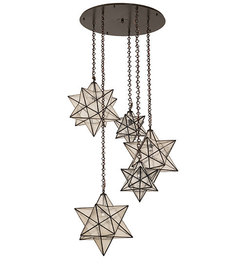 Meyda Tiffany Moravian Star 251978 Pendant Light - Timeless Bronze