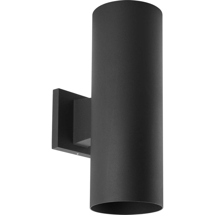 Progress Lighting P5675-31 Cylinder Two Light Wall Lantern Outdoor Black