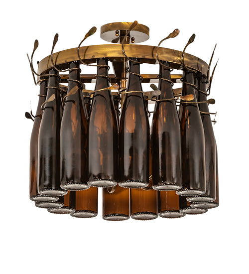 Meyda Tiffany Tuscan Vineyard 252212 Ceiling Light - Burnished