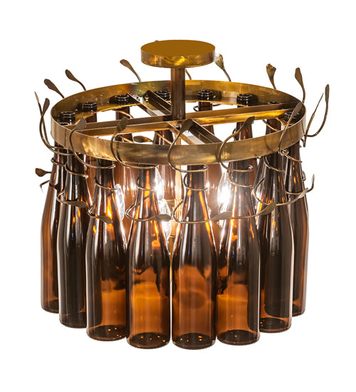 Meyda Tiffany Tuscan Vineyard 252212 Ceiling Light - Burnished