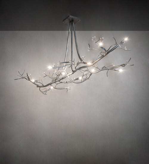 Meyda Tiffany Winter Solstice 252393 Pendant Light - Nickel