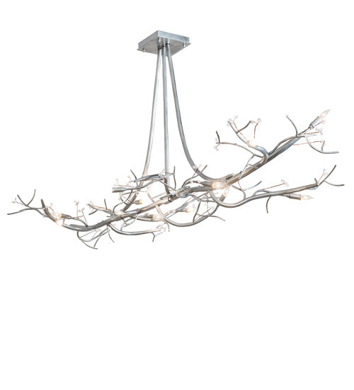 Meyda Tiffany Winter Solstice 252393 Pendant Light - Nickel