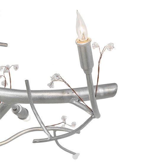 Meyda Tiffany Winter Solstice 252393 Pendant Light - Nickel