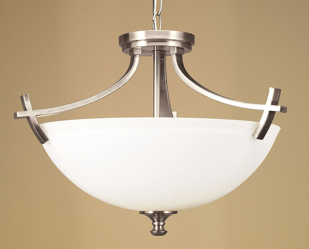 Russell Tivoli Brushed Chrome 318-718/BCH Ceiling Light - Brushed Chrome