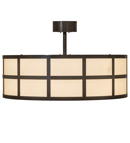 Meyda Tiffany Cilindro 252830 Ceiling Light - Timeless Bronze