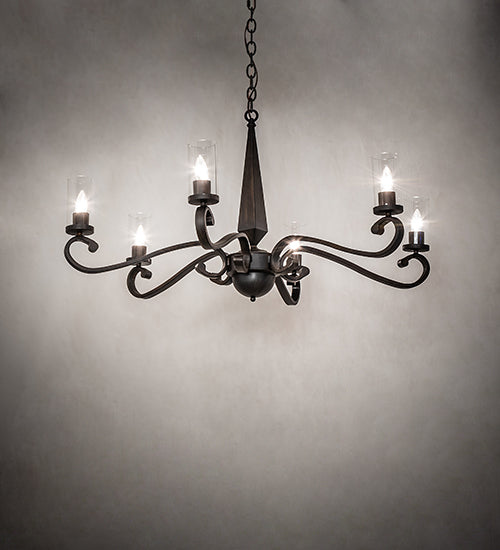 Meyda Tiffany  252881 Chandelier Light - Rust