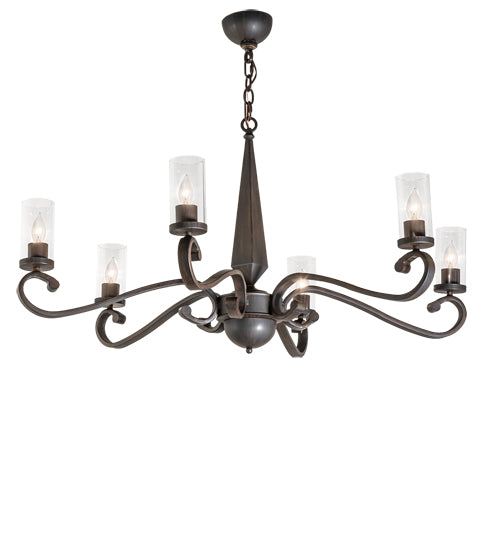 Meyda Tiffany  252881 Chandelier Light - Rust