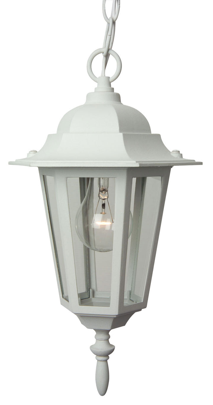 Craftmade Lighting Z151-TW  Straight Glass Cast Outdoor Textured White