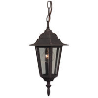 Craftmade Lighting Z151-RT  Straight Glass Cast Outdoor Rust