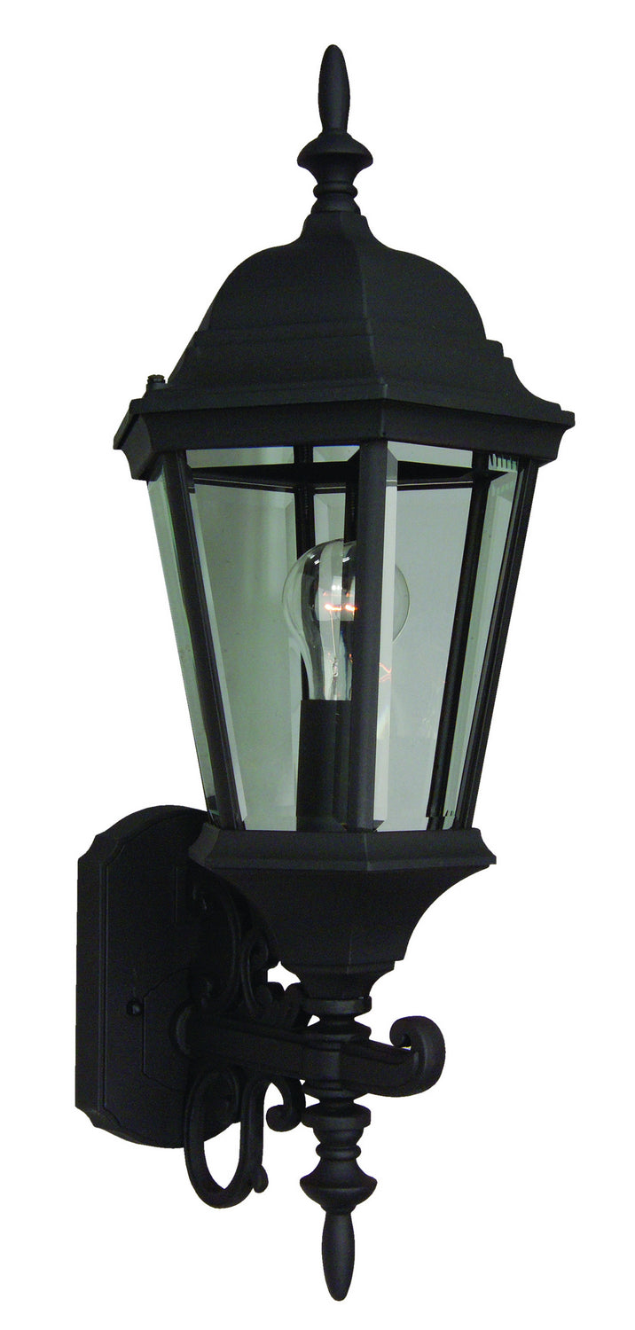 Craftmade Lighting Z250-TB  Straight Glass Cast Outdoor Textured Black