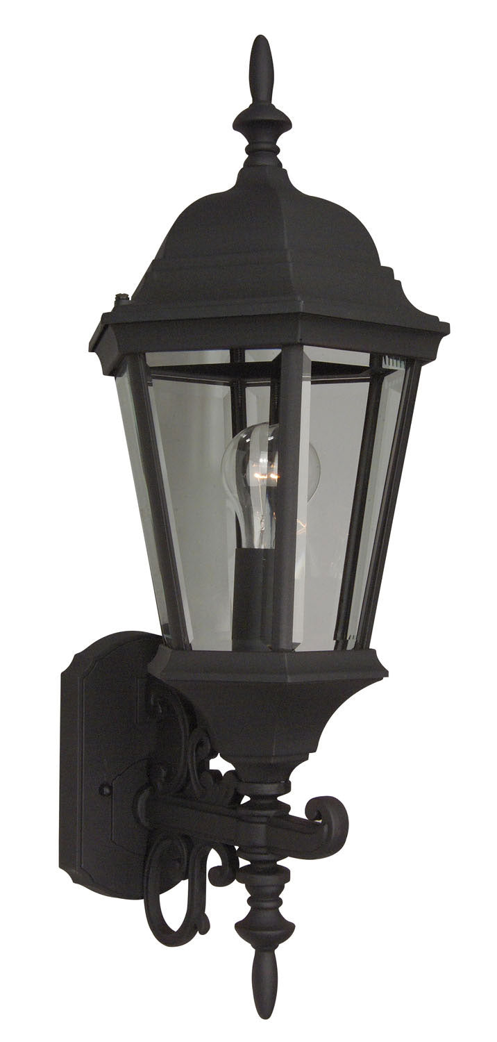 Craftmade Lighting Z250-TB  Straight Glass Cast Outdoor Textured Black