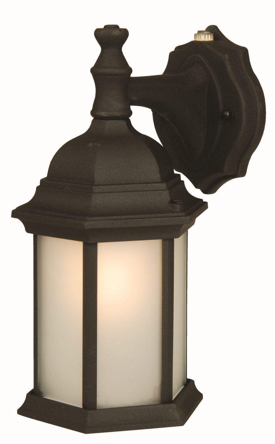 Craftmade Lighting Z294-TB  Hex Style Cast Outdoor Textured Black