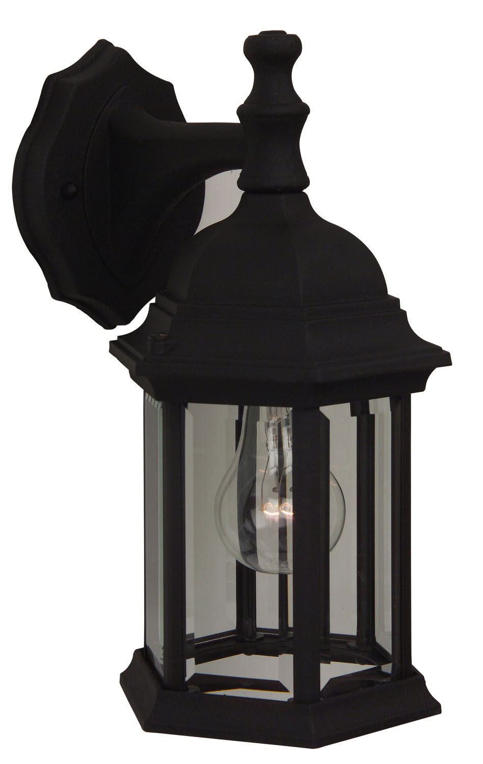 Craftmade Lighting Z294-TB  Hex Style Cast Outdoor Textured Black