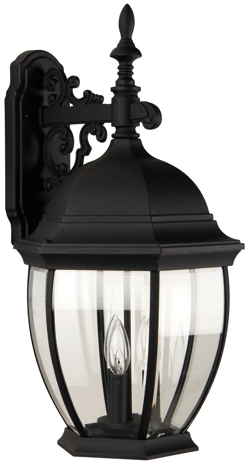 Craftmade Lighting Z584-TB  Bent Glass Cast Outdoor Textured Black