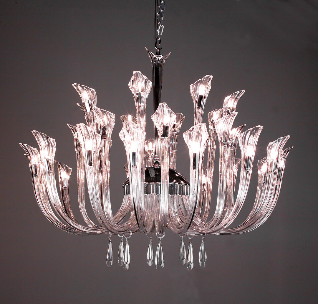 Classic Inspiration 82025 CH CLR Chandelier Light - Chrome