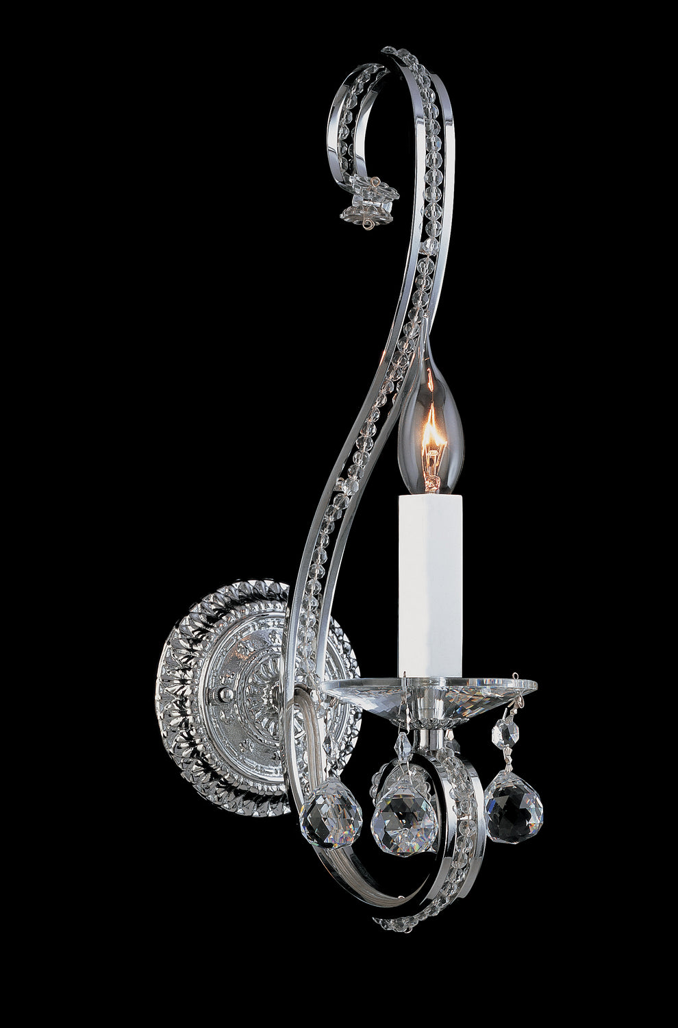 Classic Kennsington 16091 CH CP Wall Sconce Light - Chrome