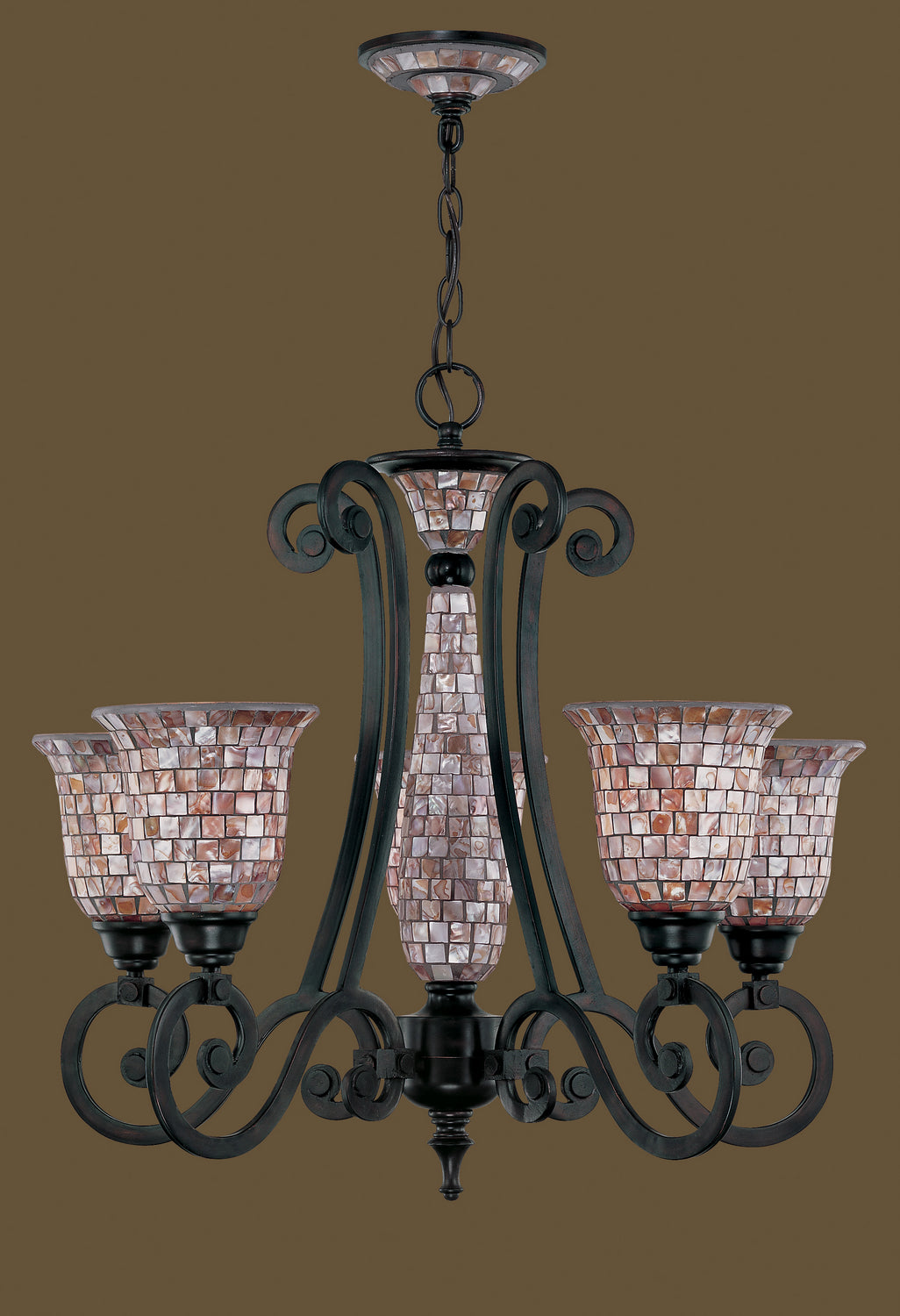 Classic Pearl River 71145 ORB Chandelier Light - Oil Rubbed Bronze