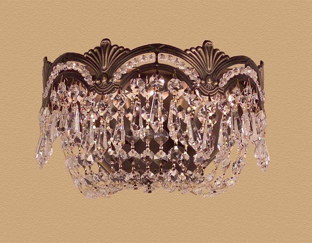 Classic Regency II 1850 RB CP Wall Sconce Light - Roman Bronze