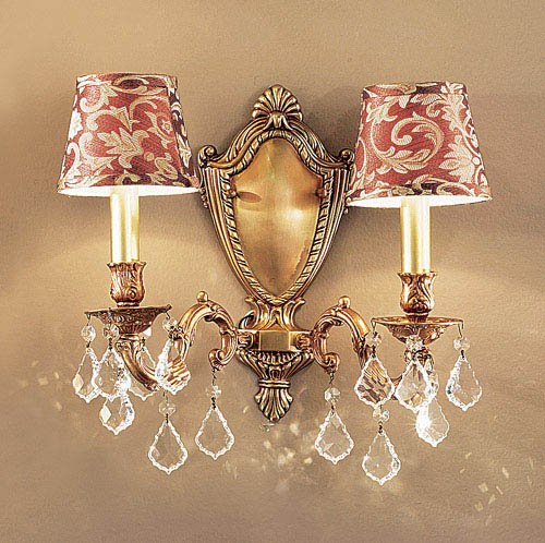 Classic Chateau 57372 FG CP Wall Sconce Light - French Gold