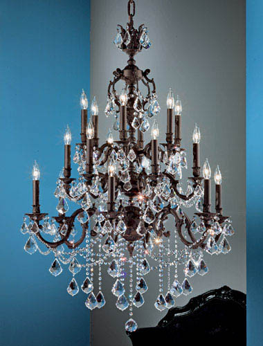 Classic Chateau Imperial 57380 AGB CP Chandelier Light - Aged Bronze