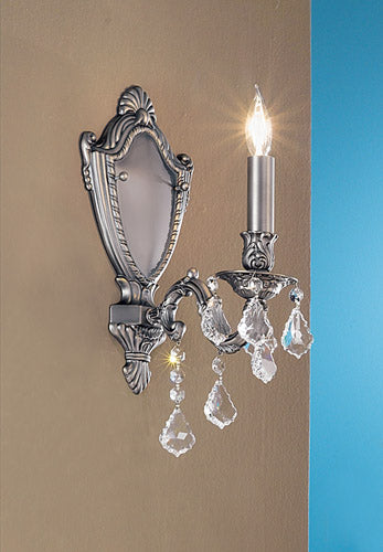 Classic Chateau Imperial 57381 AGP CP Wall Sconce Light - Aged Pewter