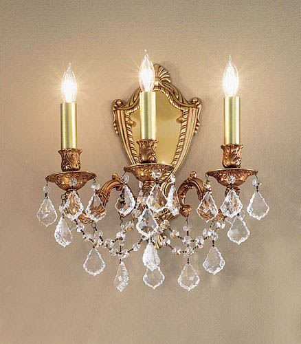 Classic Chateau Imperial 57383 FG CP Wall Sconce Light - French Gold