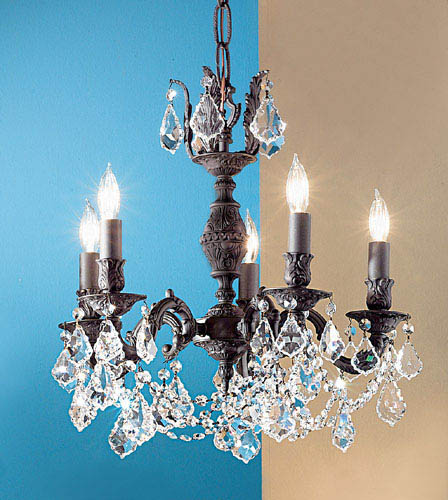Classic Chateau Imperial 57385 AGB CP Chandelier Light - Aged Bronze