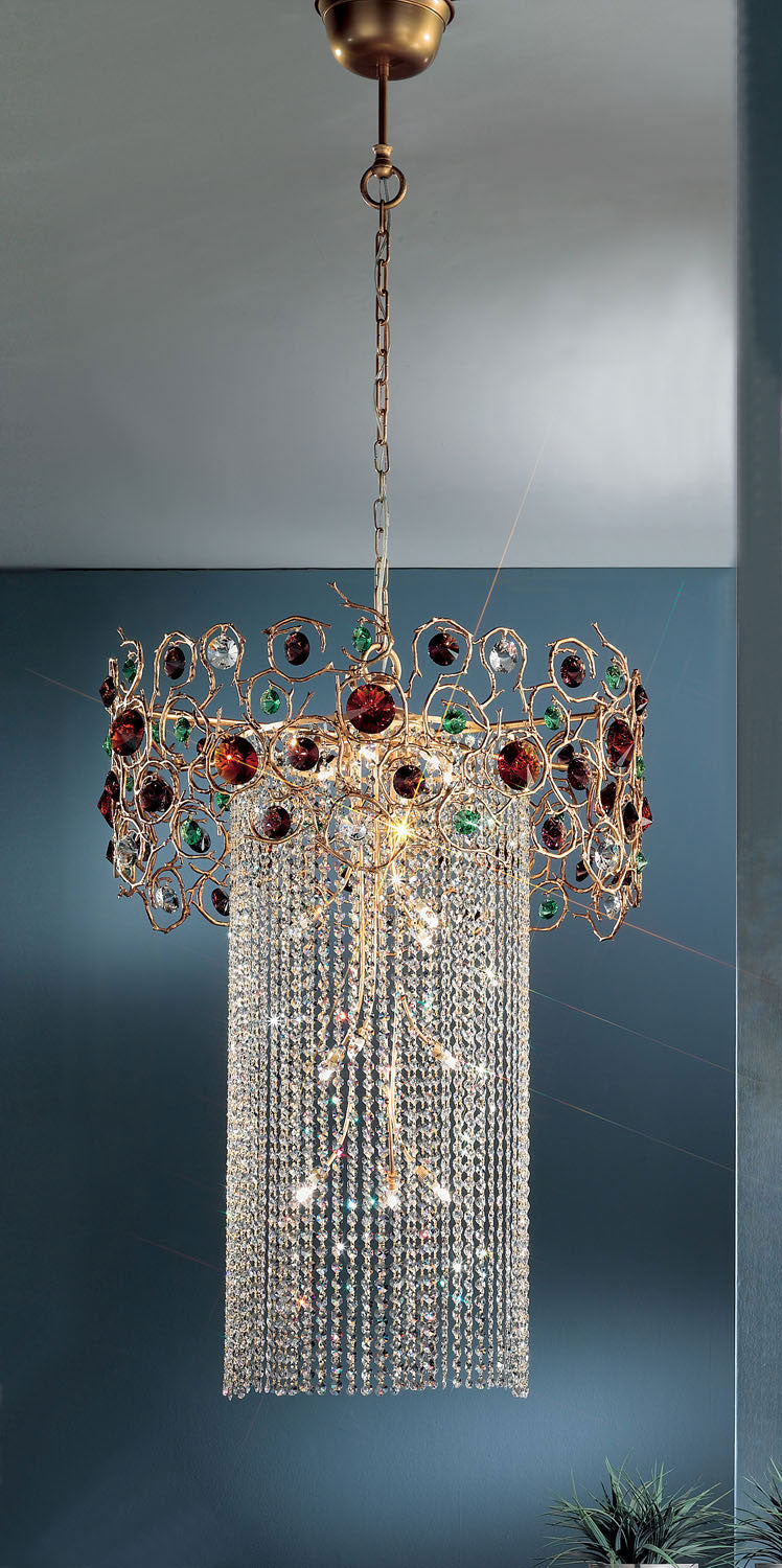 Classic Foresta Colorita 10035 NBZ AGAT Chandelier Light - Natural Bronze