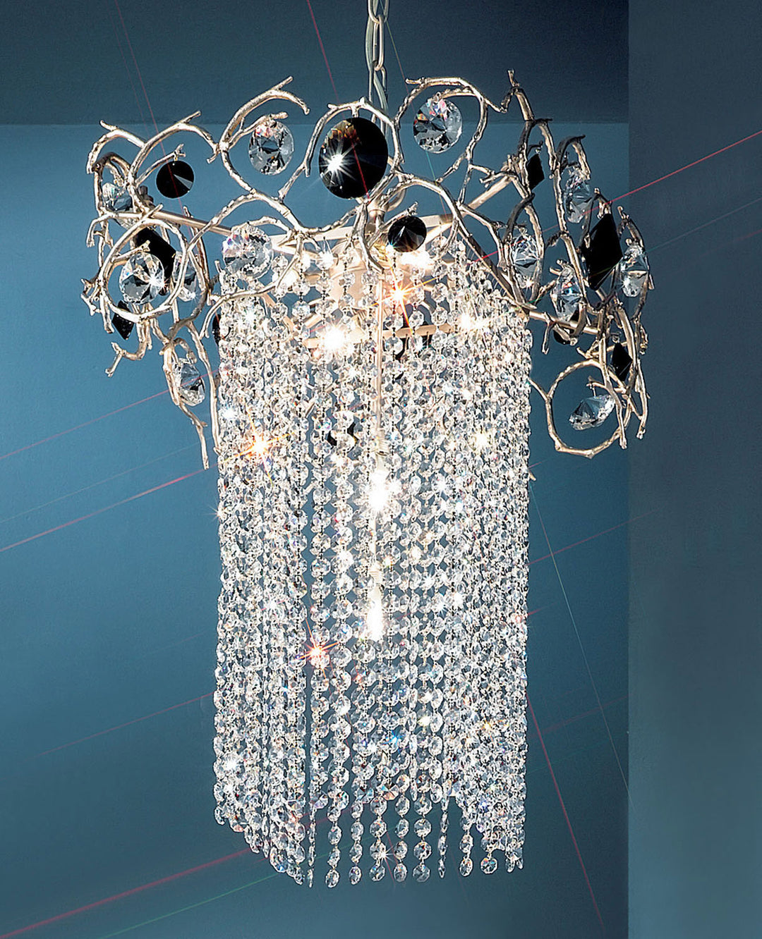 Classic Foresta Colorita 10036 SF BS Chandelier Light - Silver Frost